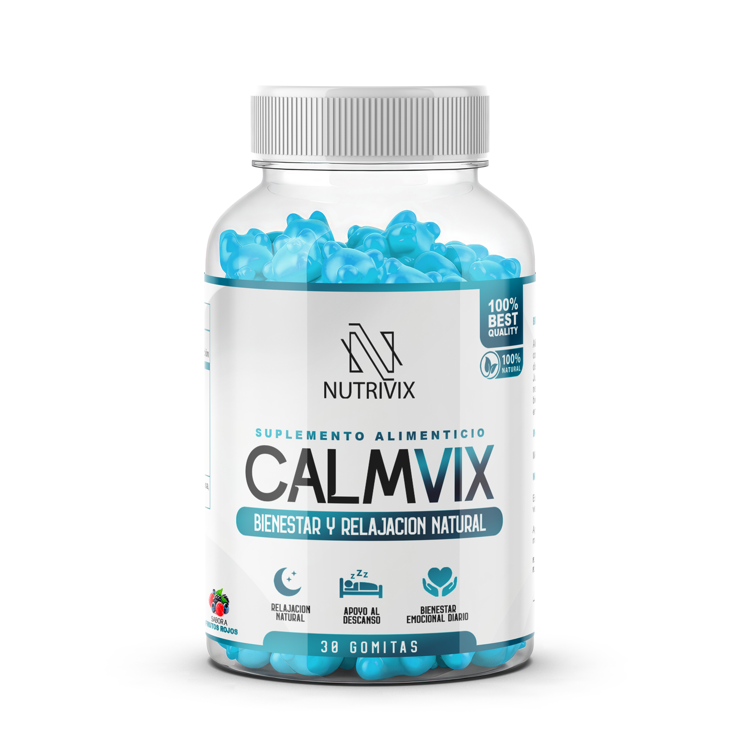 PACK CalmVix + MultiVix – Gomitas sabor frutos rojos – Oferta Cyber VIX