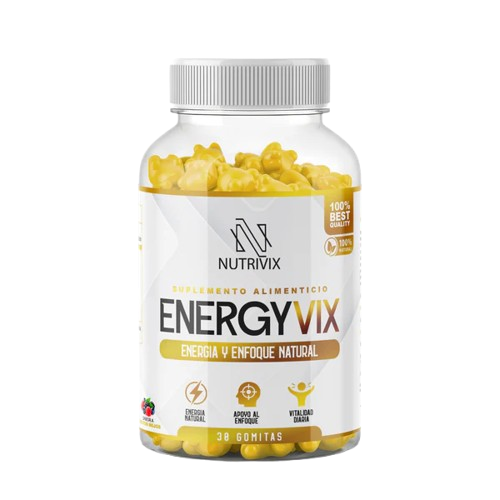 Energy VIX en Gomitas sabor Frutos rojos natural